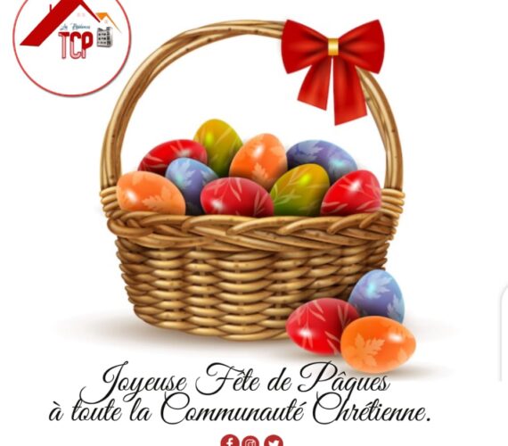 Joyeuse fête de pâques à toute la communauté chrétienne